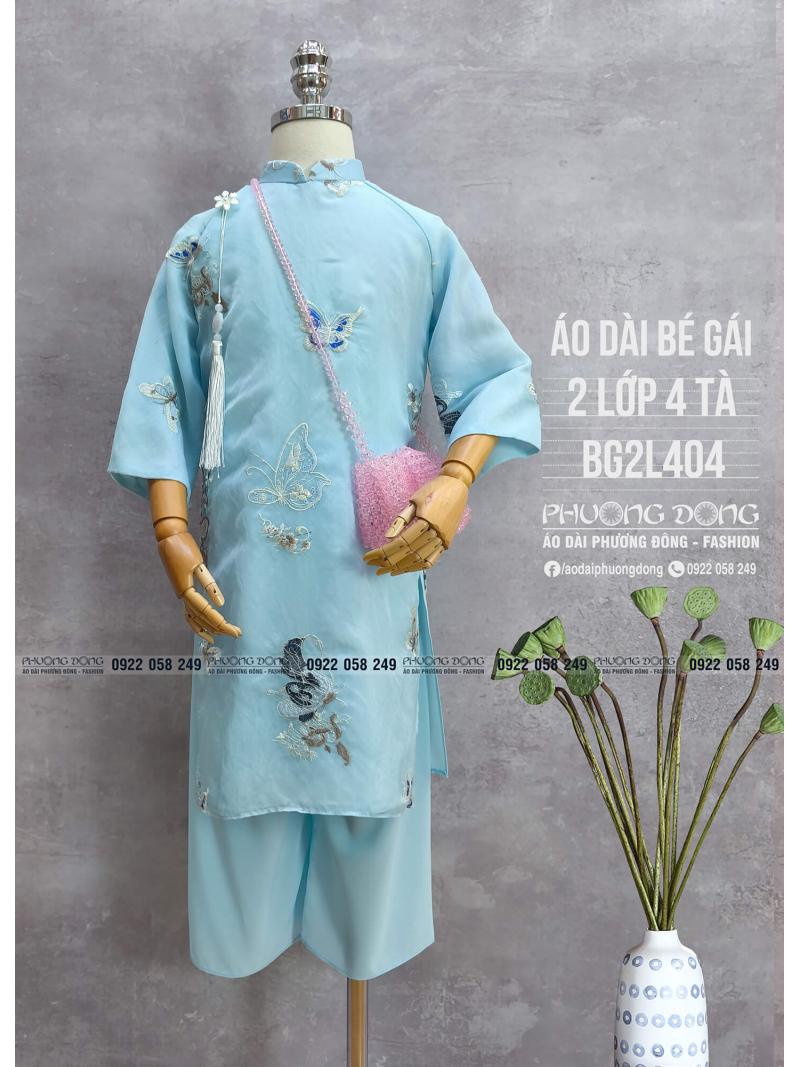 Áo Dài Cách Tân Bé Gái BG2L404